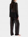 Пижама с брюками Emporio Armani BLACK 164876 черная