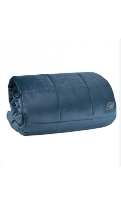 Покрывало Blumarine BLU VELVET 270х270 синее 03 
