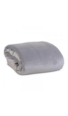 Покрывало Blumarine BLU VELVET 270х270 серо-голубое 16
