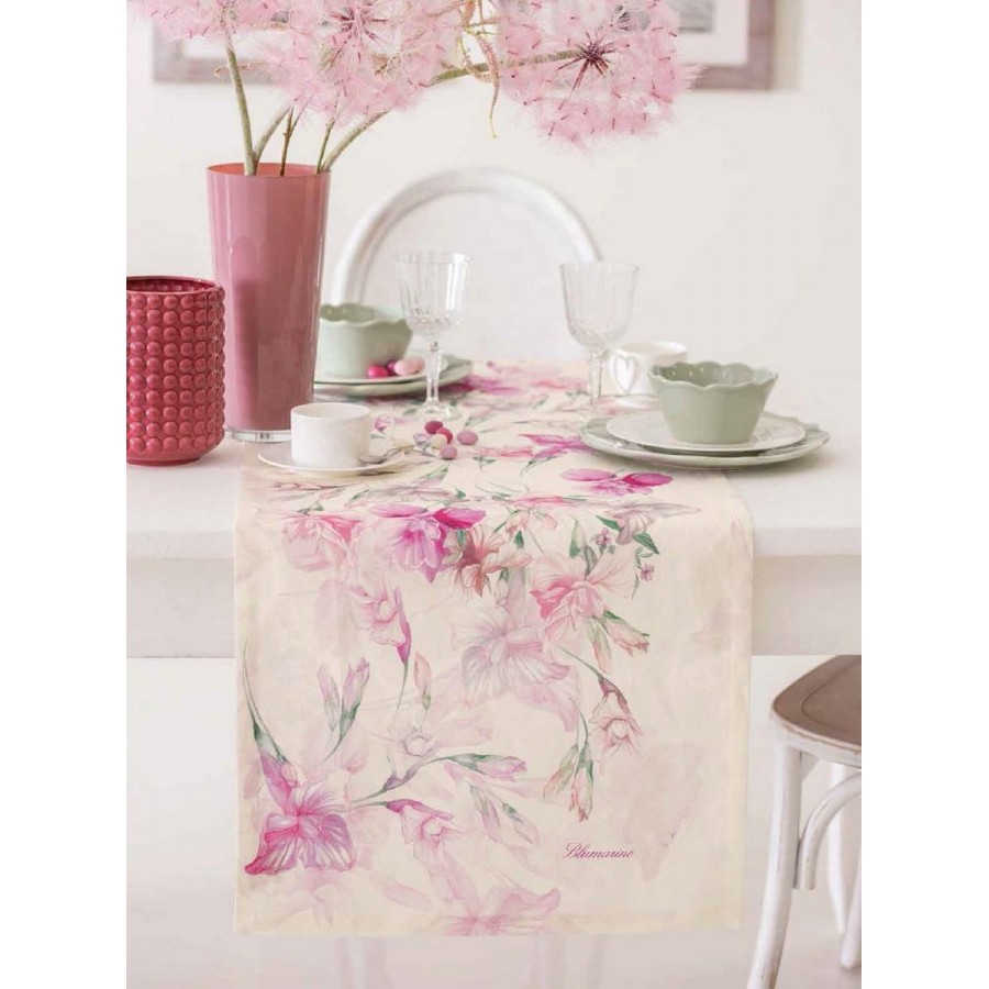 Скатерть Blumarine IRIS 170х270 цвет 02 розовая