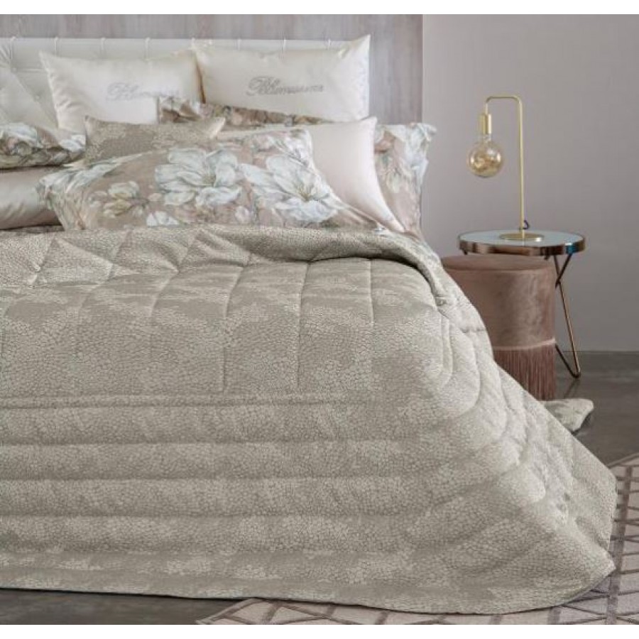 Покрывало Blumarine KIMBERLY 270х270 серебристо-серое 51 