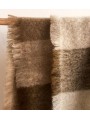 Плед Brun De Vian-Tiran MOHAIR CARREAUX PYRENEES 
