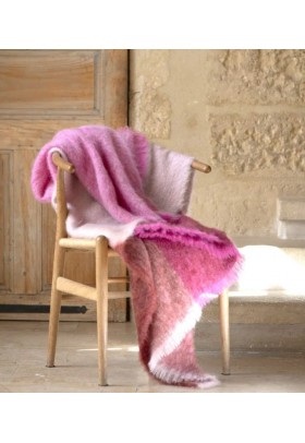 Плед Brun De Vian-Tiran MOHAIR ESSENTIEL FLORAL 