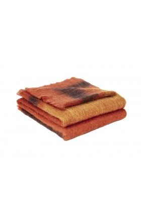 Плед Brun De Vian-Tiran MOHAIR PASSAGES ECORCE 140х180