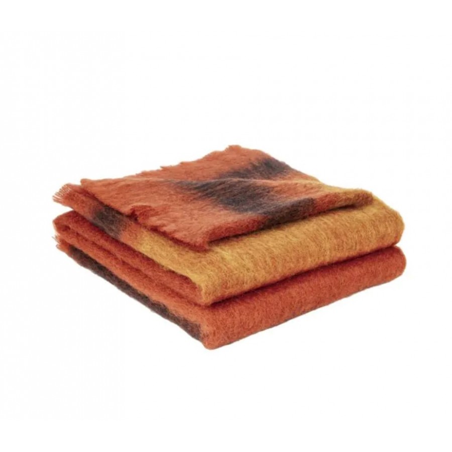 Плед Brun De Vian-Tiran MOHAIR PASSAGES ECORCE 140х180 Плед Brun De Vian-Tiran MOHAIR PASSAGES ECORCE 140х180