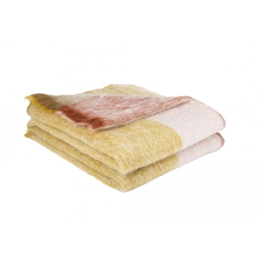 Плед Brun De Vian Tiran MOHAIR PAYSAGE CULTURES 140х180