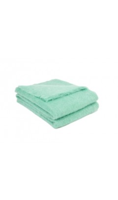 Плед Brun De Vian-Tiran Франция MOHAIR CELADON 140х180