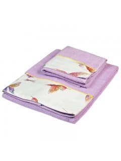 Набор полотенец Mirabello (Италия) Butterfly Violet