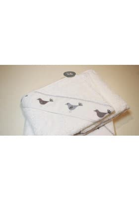 Полотенце с капюшоном  Luxberry Птички