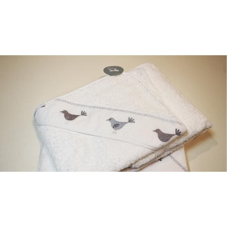 Полотенце с капюшоном  Luxberry Птички