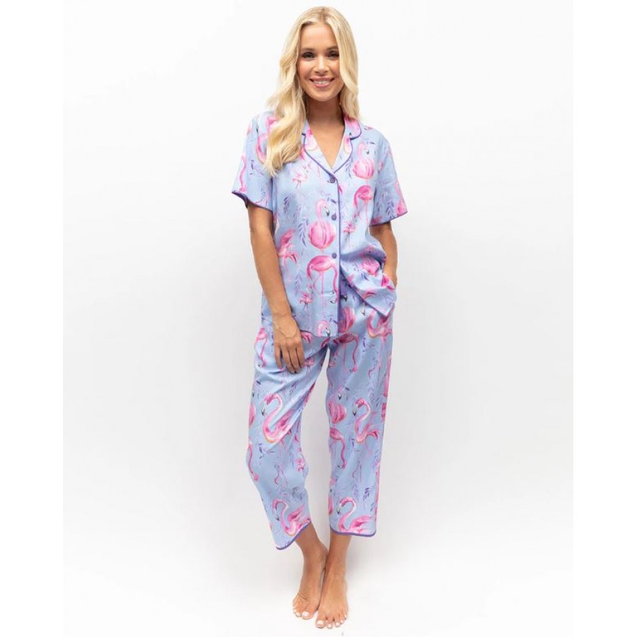 Пижама женская с бриджами Cyber Jammies FLAMINGO 0181-0182