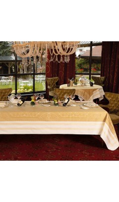 Скатерть Garnier-Thiebaut Франция GALERIE ROYAL REFLETS 174х174