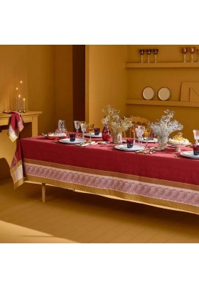 Скатерть Garnier-Thiebaut Франция ALEXCANDRIA RUBIS 174х364 Скатерть Garnier-Thiebaut Франция ALEXCANDRIA RUBIS 174х364