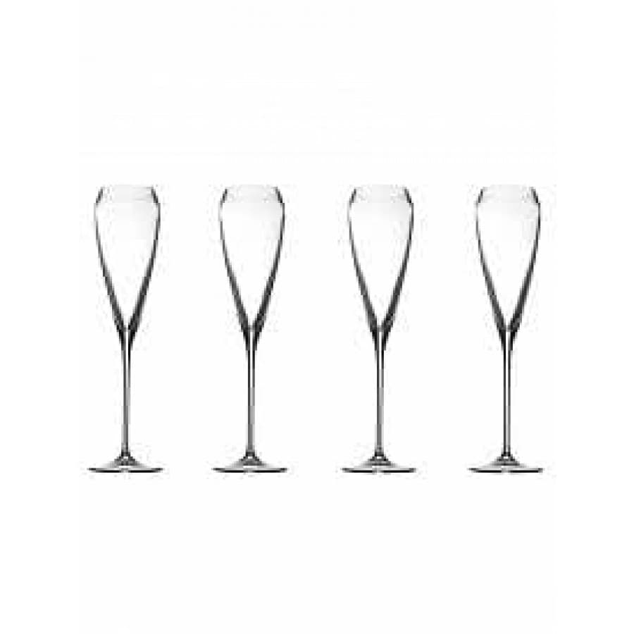 Набор бокалов для шампанского TAC Crystal 4 шт