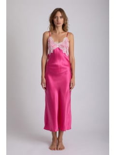 Сорочка шелковая Vivis LOUISE 1133 розовый