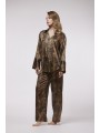 Пижама Vivis WINTER (01362 ) коричневый леопард