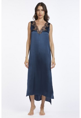 Сорочка шелковая Vivis PINA (цвет 01338 moonlight/blue)